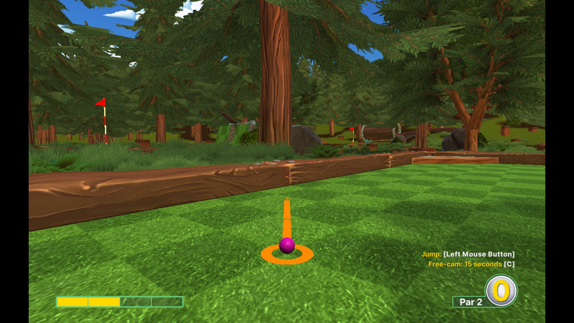 Golf With Your Friends - [UPDATED 2021] Forest Hole in Ones - Hole 1