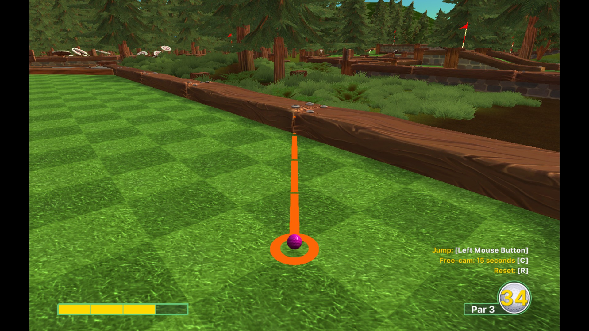 Golf With Your Friends - [UPDATED 2021] Forest Hole in Ones - Hole 13