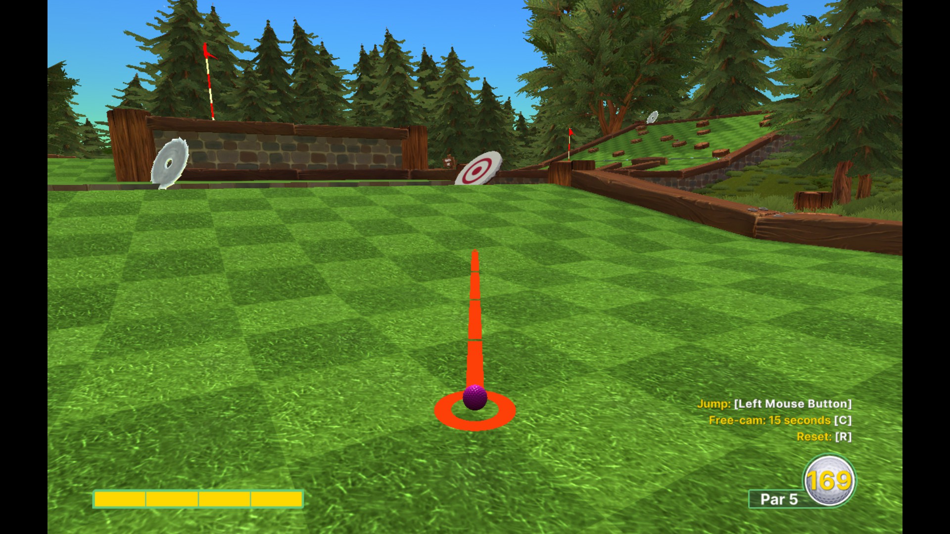Golf With Your Friends - [UPDATED 2021] Forest Hole in Ones - Hole 15
