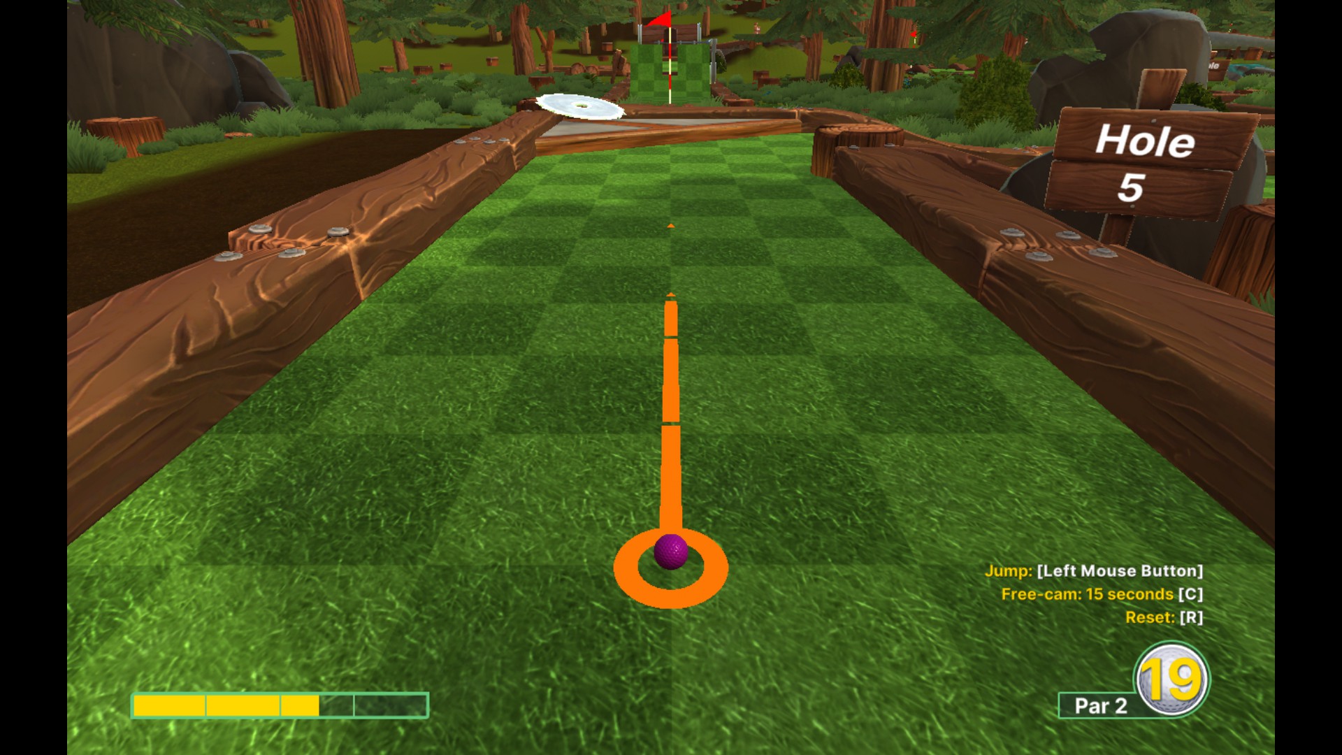 Golf With Your Friends - [UPDATED 2021] Forest Hole in Ones - Hole 5