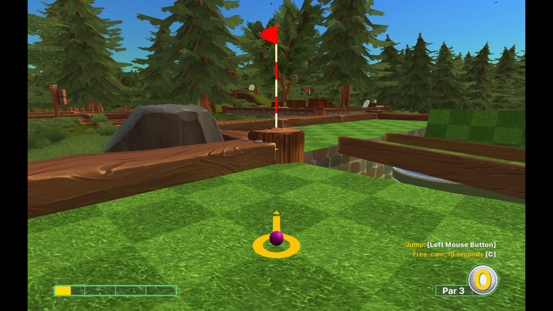 Golf With Your Friends - [UPDATED 2021] Forest Hole in Ones - Hole 8