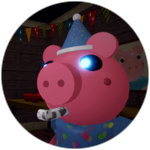 Roblox Accurate Piggy RP The Return - Badge Late For Birthday