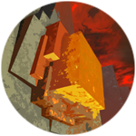 Roblox Azure Mines - Badge Pumpkin Hero