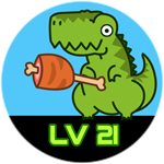 Roblox Dinosaur City Simulator - Badge Level 21