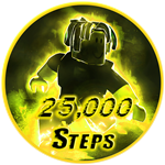 Roblox Legends of Speed - Badge 25,000 Steps