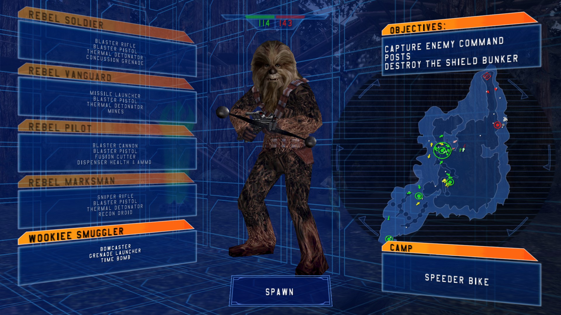 STAR WARS™ Battlefront (Classic 2004) - Guide to the Rebel Alliance - Wookiee Smuggler
