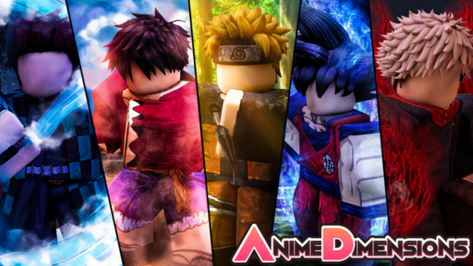 Roblox Anime Dimensions Codes Free Gems And Boosts July 2021 Steam Lists - roblox favorite games pictures anime