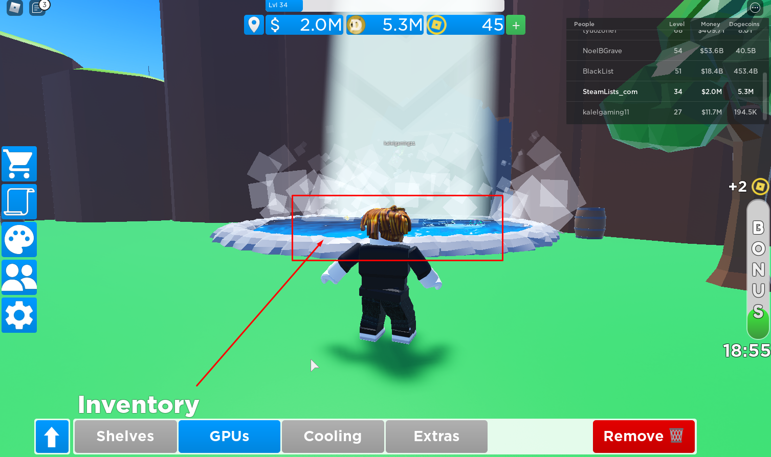 Roblox – Dogecoin Mining Tycoon where is Masked Man? 1 - steamlists.com
