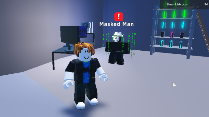 Roblox – Dogecoin Mining Tycoon where is Masked Man? 4 - steamlists.com