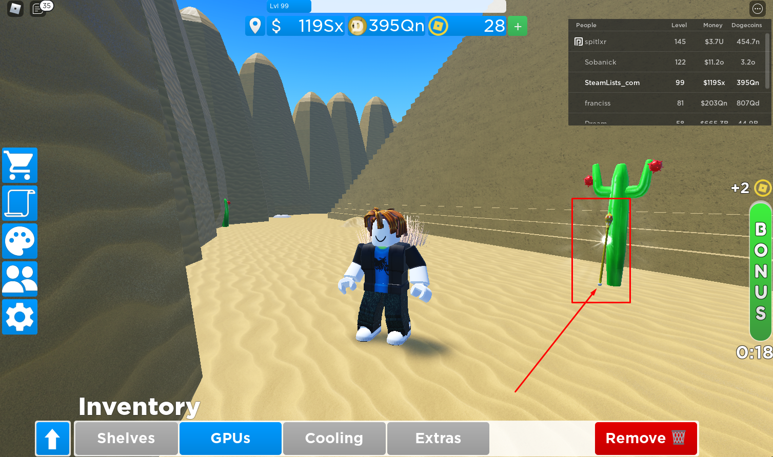 Roblox – Dogecoin Mining Tycoon where is Scepter of Ra? 1 - steamlists.com
