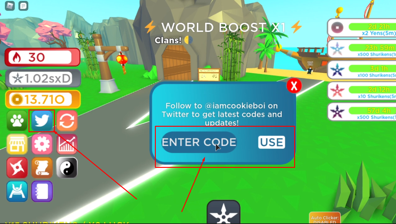 Roblox Ninja Clicker Simulator Codes Free Pets And Boosts August 2023 Steam Lists