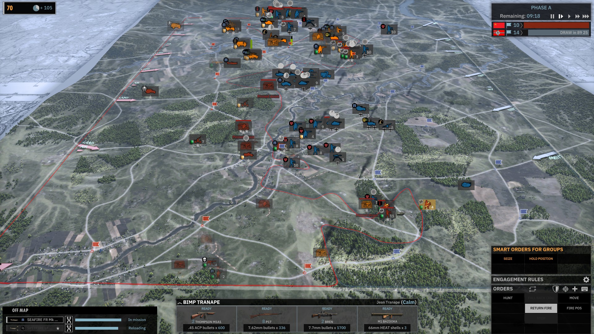 Steel Division 2 - Harder Attack Defense Fog of War Mod