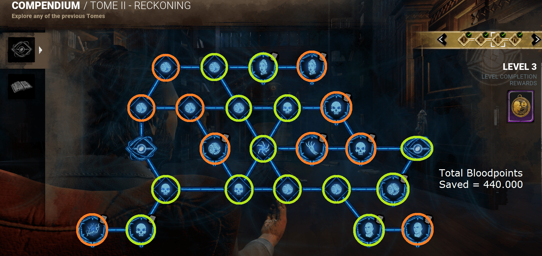Dead by Daylight - Best Archive Paths for most reserved Bloodpoints