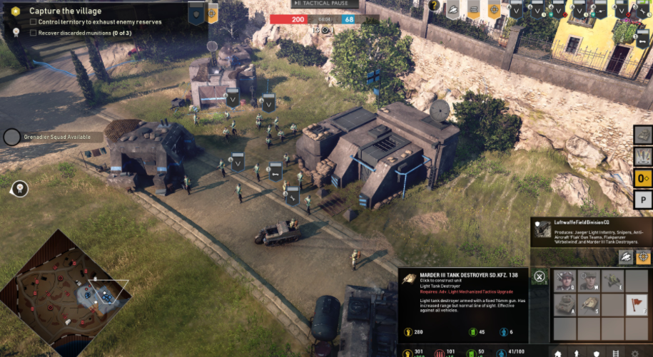 Company of Heroes 3 - Pre-Alpha Preview - Switching German Faction and German Units Guide