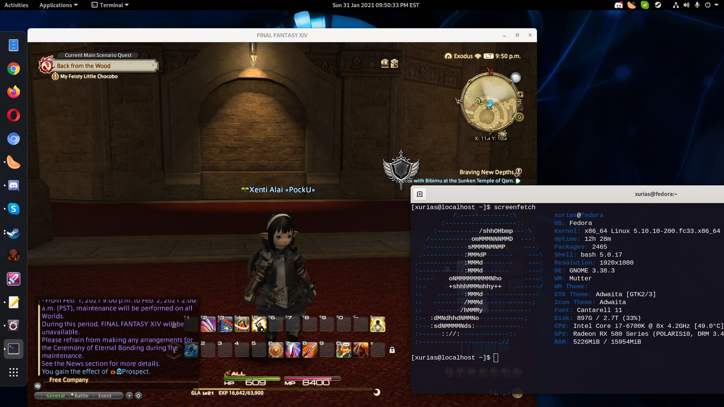 FINAL FANTASY XIV Online - How to Play FINAL FANTASY XIV Using LINUX on ProtonDB Guide