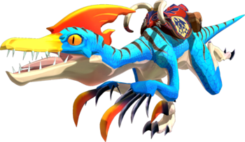 Monster Hunter Stories 2: Wings of Ruin - All Monsters In Game + Locations + All Detailed Info - No. 005 - Velocidrome