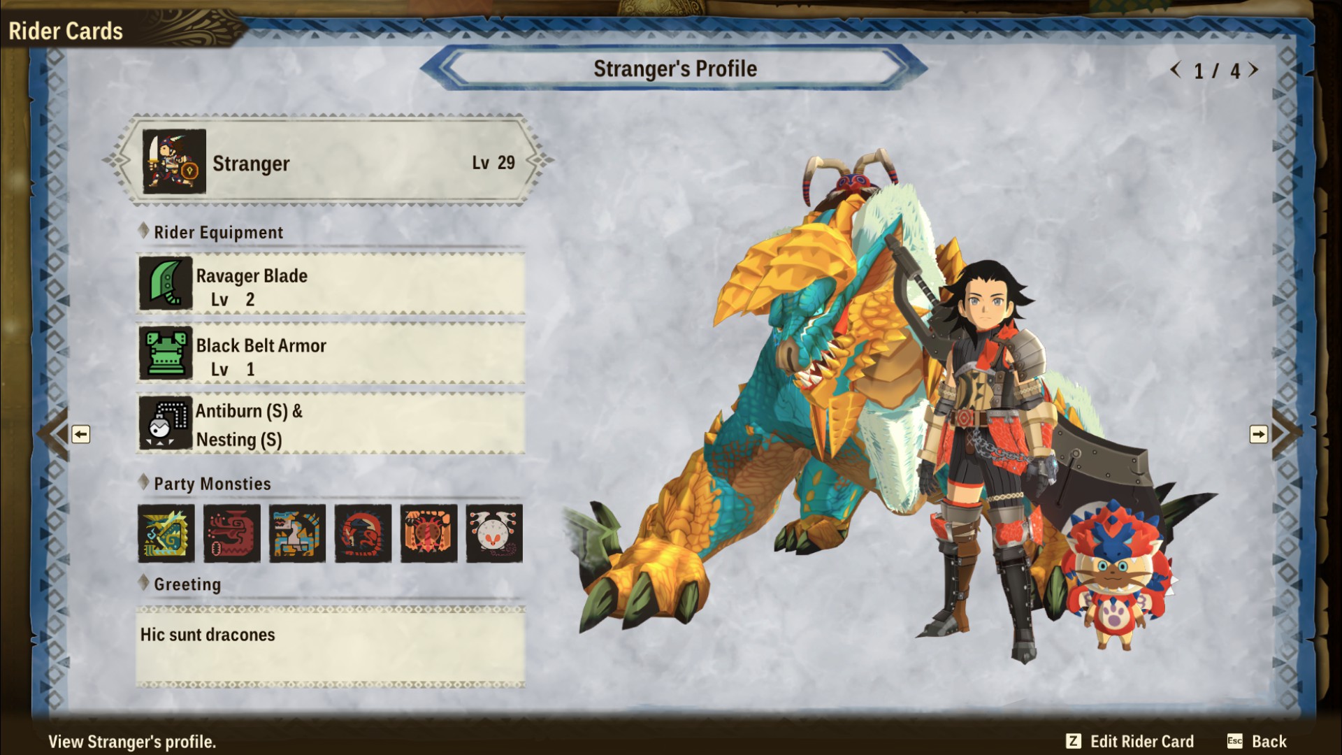 Monster Hunter Stories 2: Wings of Ruin - [Tips] All Royal Monsters Location Guide + Abilities + Weaknesses + Retreat Boosts