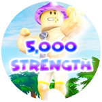 Roblox Weight Lifting Simulator - Badge 5,000 Strength
