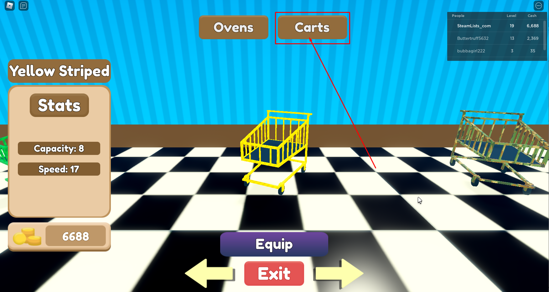 Roblox – Bakery Simulator How to upgrade my cart? Beginners Help 2 - steamlists.com
