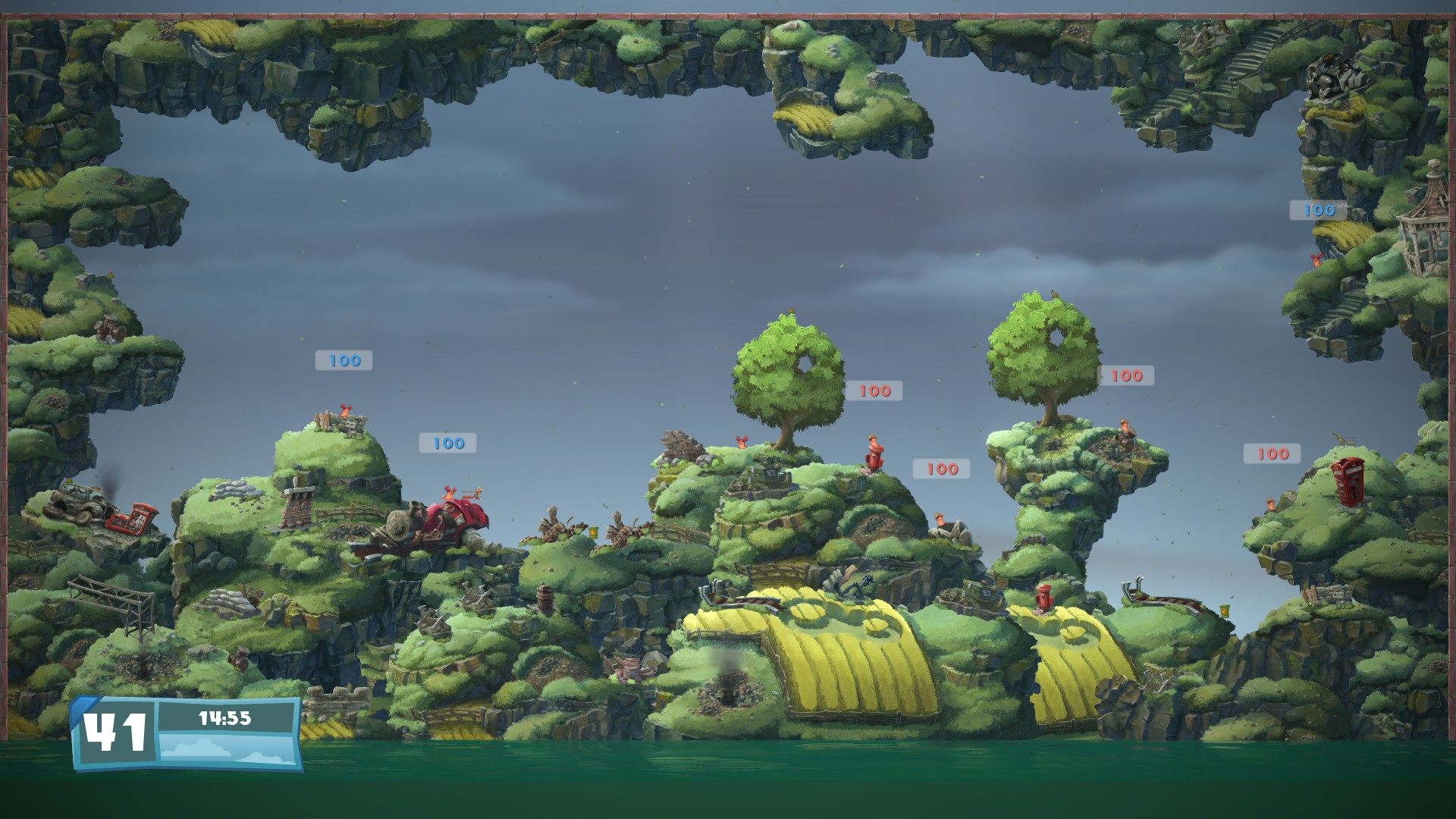 Worms W.M.D - Best Seeds Map to Play Worms in 2021