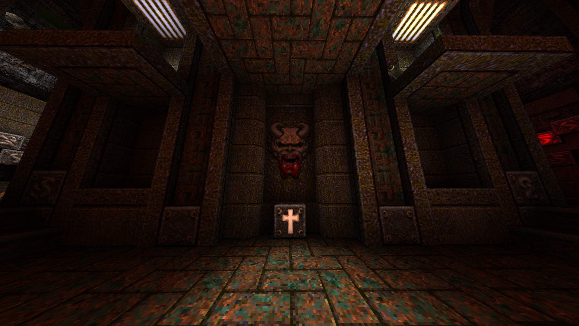 Quake - Dimension of the Machine - Secrets Guide - MGE1M3: Sandy's Room - C095077
