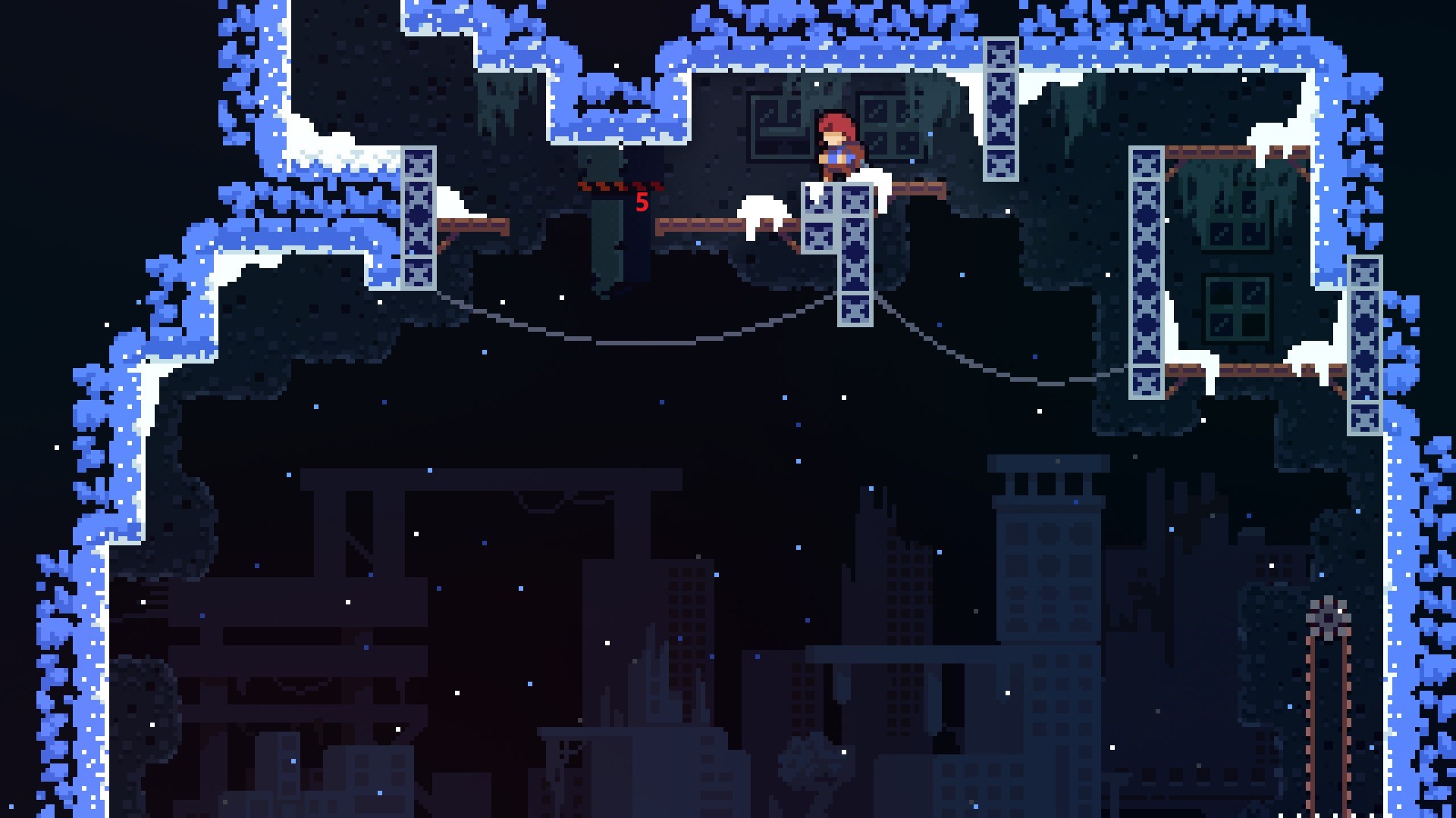 Celeste - How to get Winged Golden Strawberry in Chapter 1A - CHASM - 5C91C36
