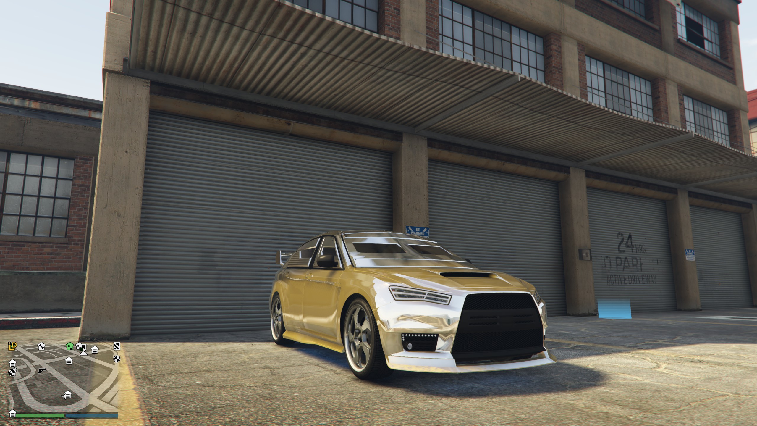 Grand Theft Auto V - Paint your cars GOLD CHROME Tips - Some Examples - 9262A3C