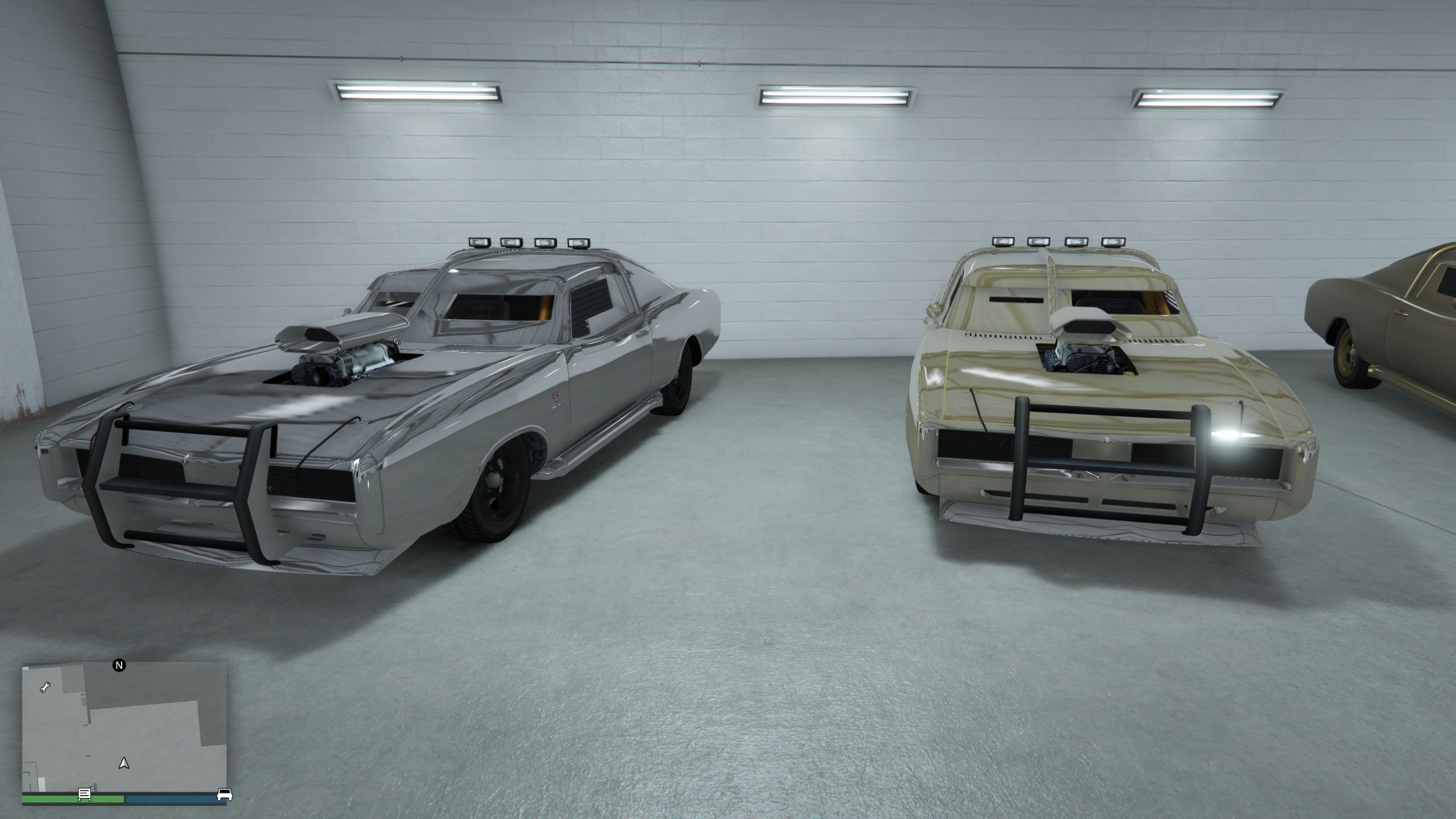 Grand Theft Auto V - Paint your cars GOLD CHROME Tips - Some Examples - E02F7D1