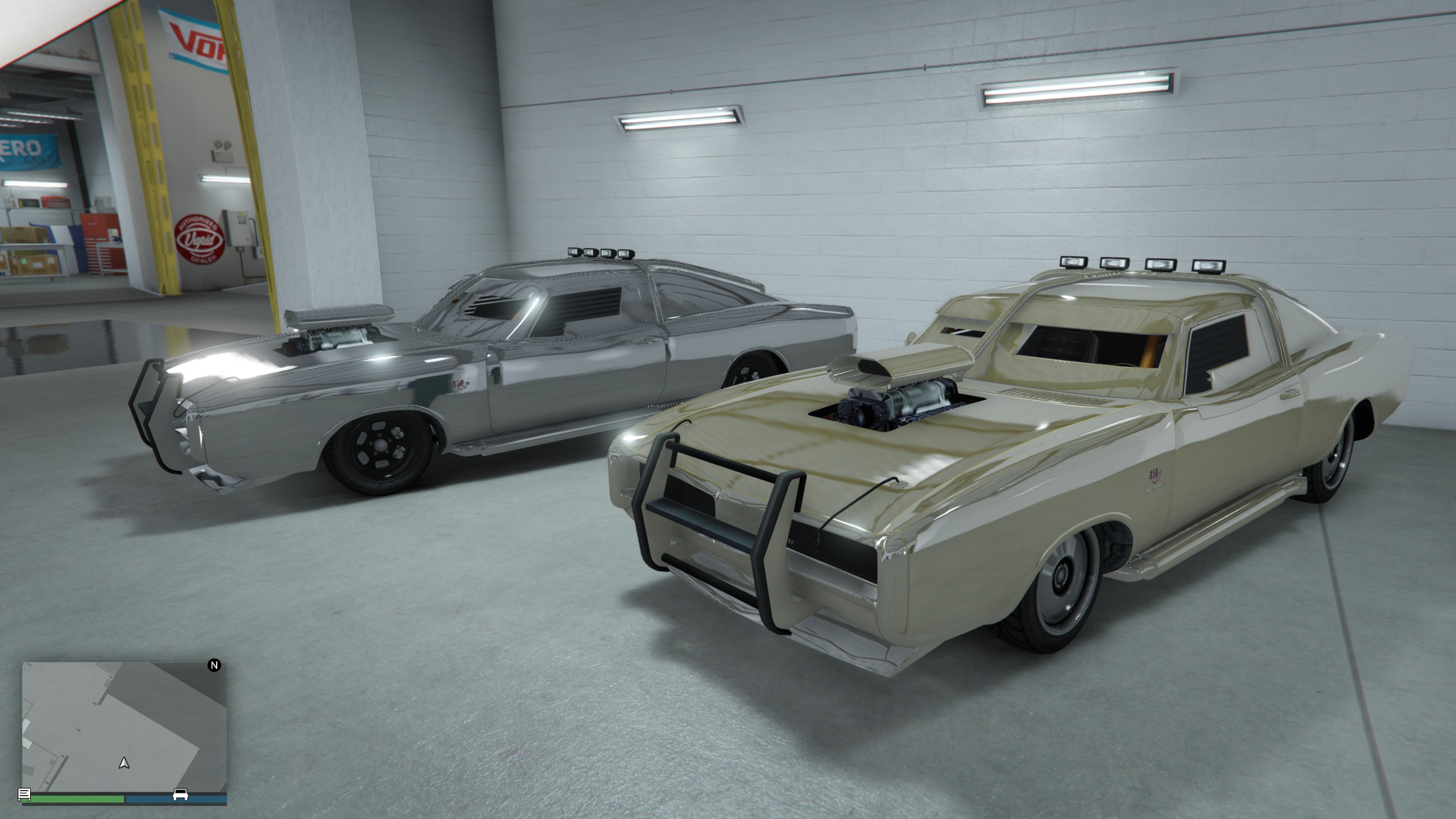 Grand Theft Auto V - Paint your cars GOLD CHROME Tips - Some Examples - F05CBF4