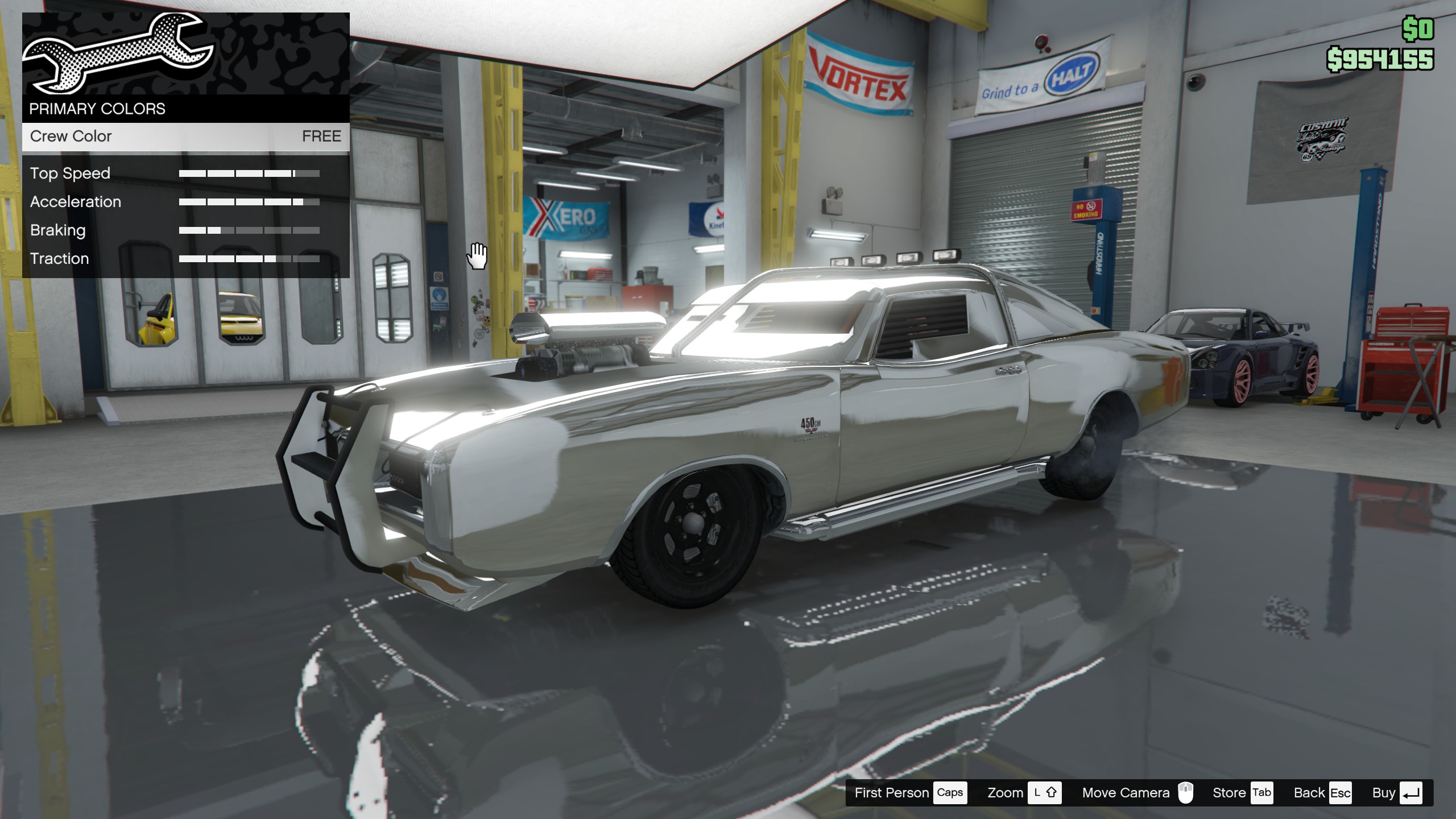 Grand Theft Auto V - Paint your cars GOLD CHROME Tips - The How To - A2B481D