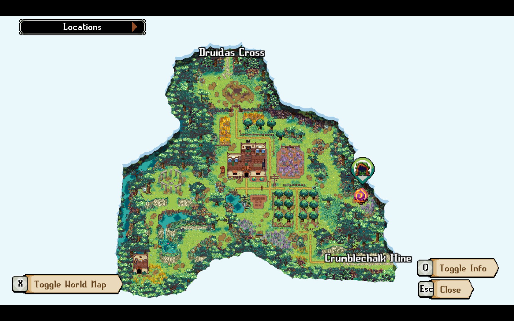 Kynseed - Maps list of the Vale - Chapter 1: South - 5F1736E