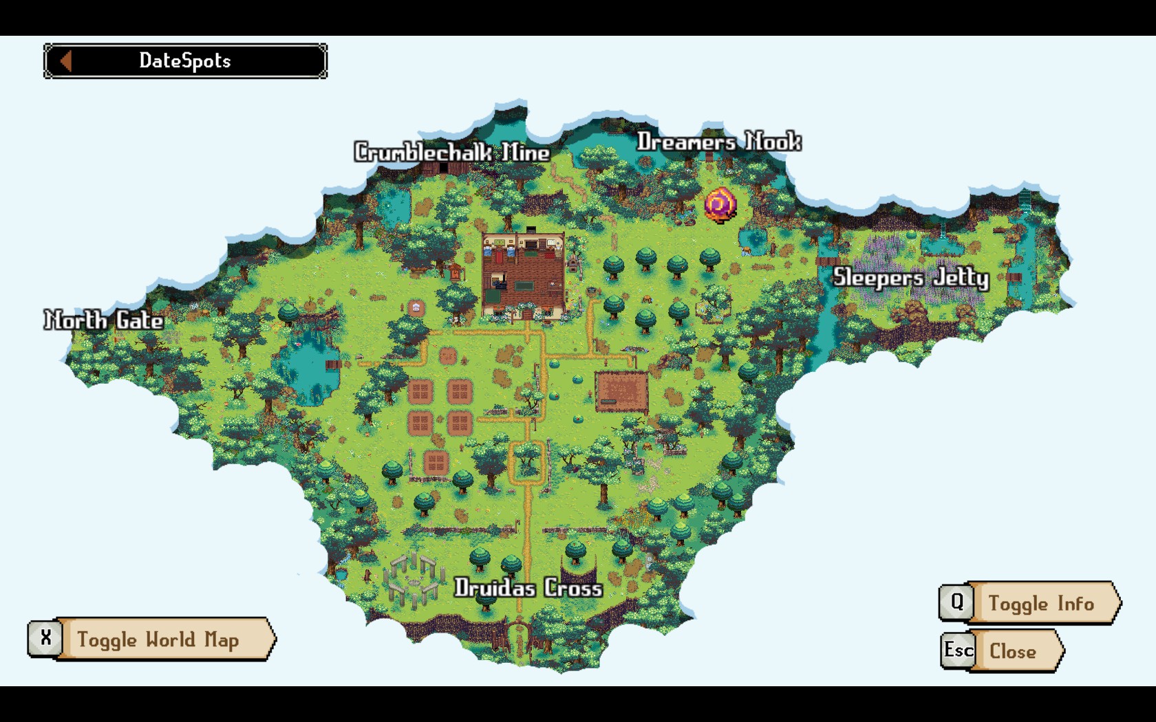Kynseed - Maps list of the Vale - Chapter 1: South - 839FE2B