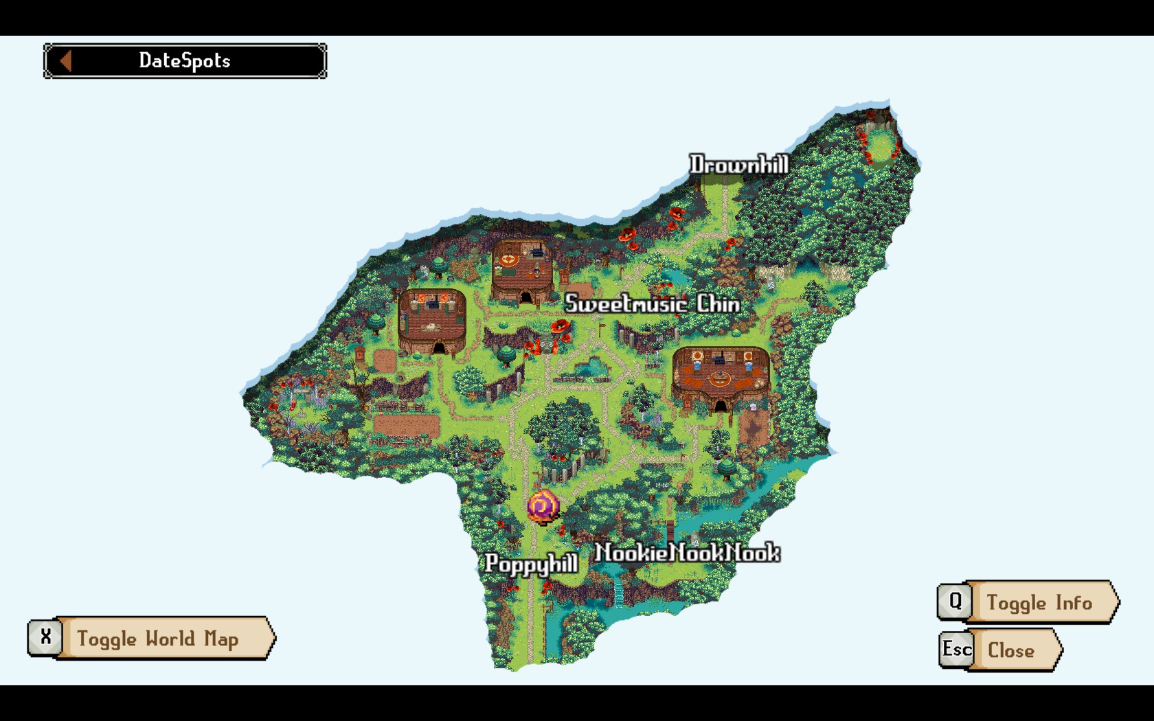 Kynseed - Maps list of the Vale - Chapter 2: East - 812DCE3