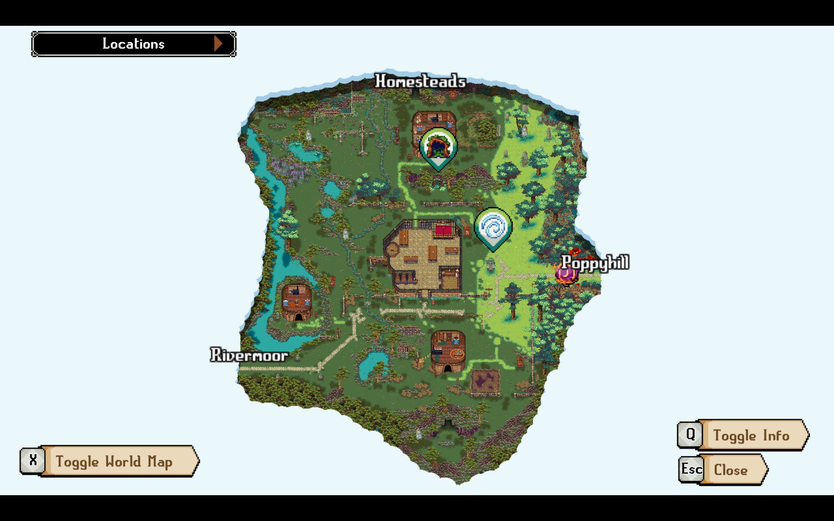 Kynseed - Maps list of the Vale - Chapter 2: East - B152A5E