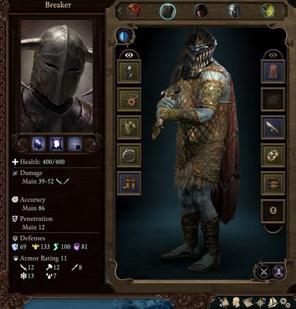 Pillars of Eternity II: Deadfire - Quick Start for New Players Guide - Gear (Armor, Jewelry, Weapons...) - DC7301D