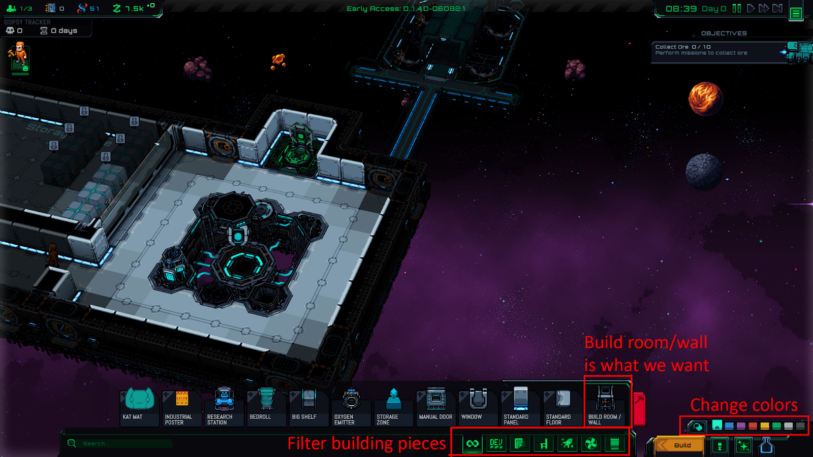 Starmancer - New Players Guide Tips - Building Your First Room - 681063E