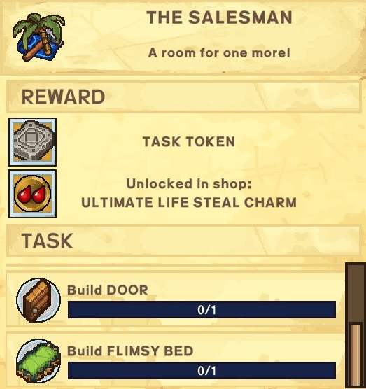The Survivalists - Game 100% Guide and Tips - The Salesman - 1F938BB