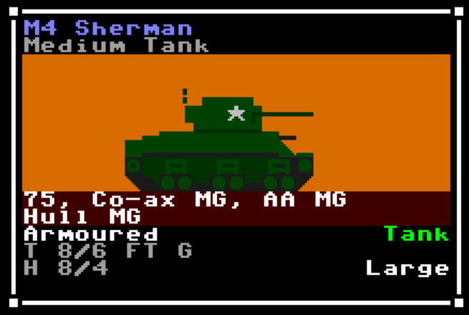 Armoured Commander II - Complete Manual Guide and Gameplay for New Players - 4.1 Tank Selection - 2436D66