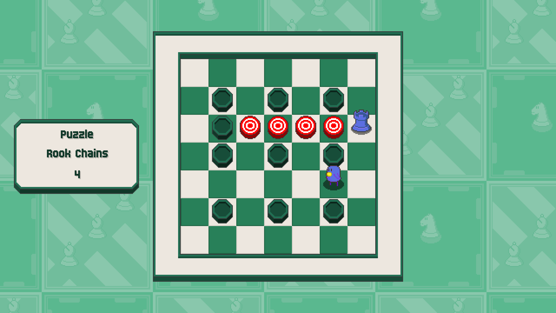 Chessplosion - Puzzle Solution Guide + Achievements Walkthrough - Beginner: Rook Chains - 0DA8144