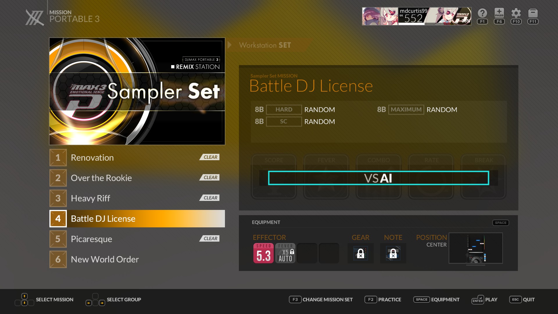 DJMAX RESPECT V - Full Walkthough + All Achievements Guide Complete - Base Game Achievements - Missions - A5C168B