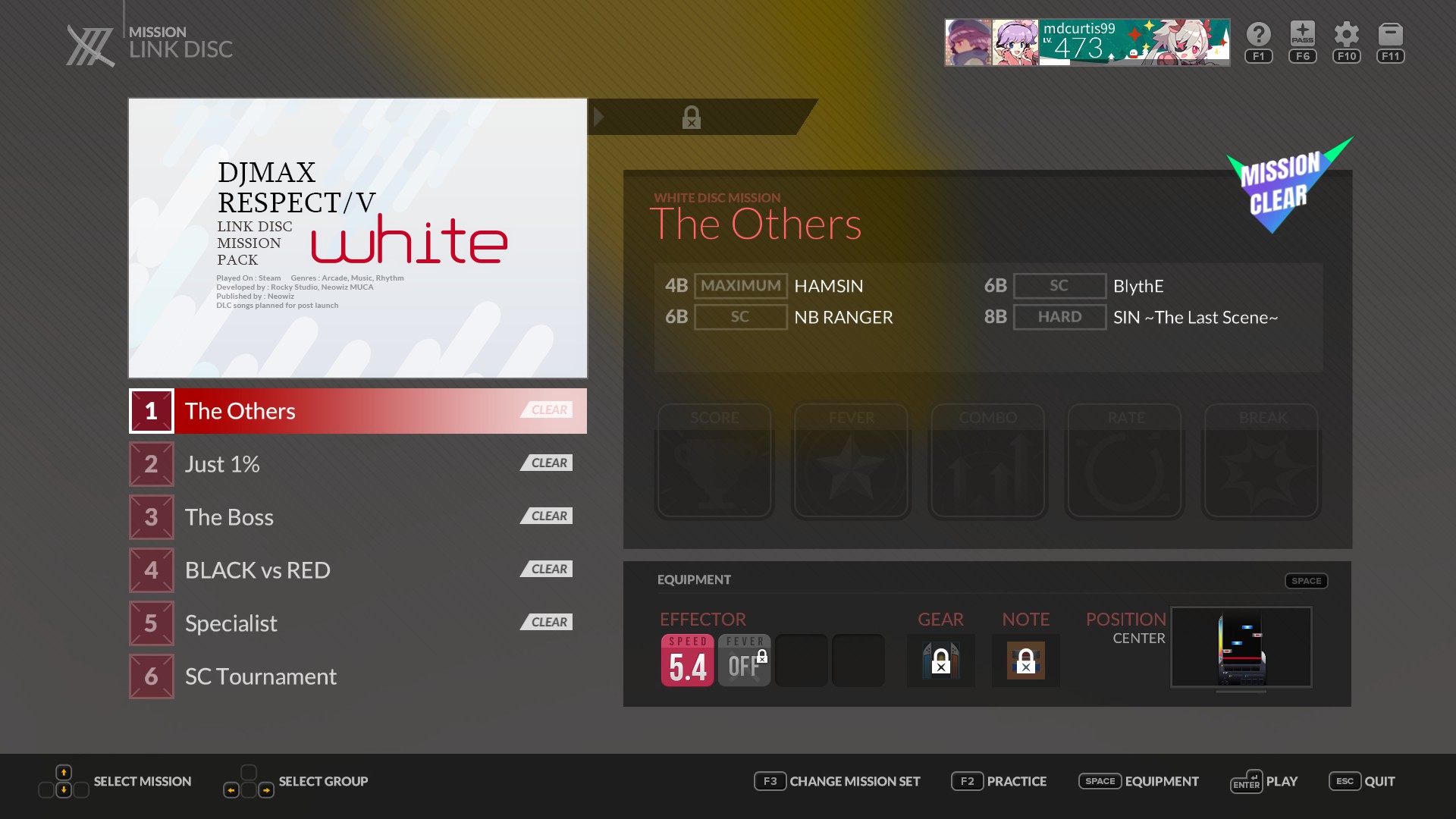 DJMAX RESPECT V - Full Walkthough + All Achievements Guide Complete - Link Disc - 11A2941