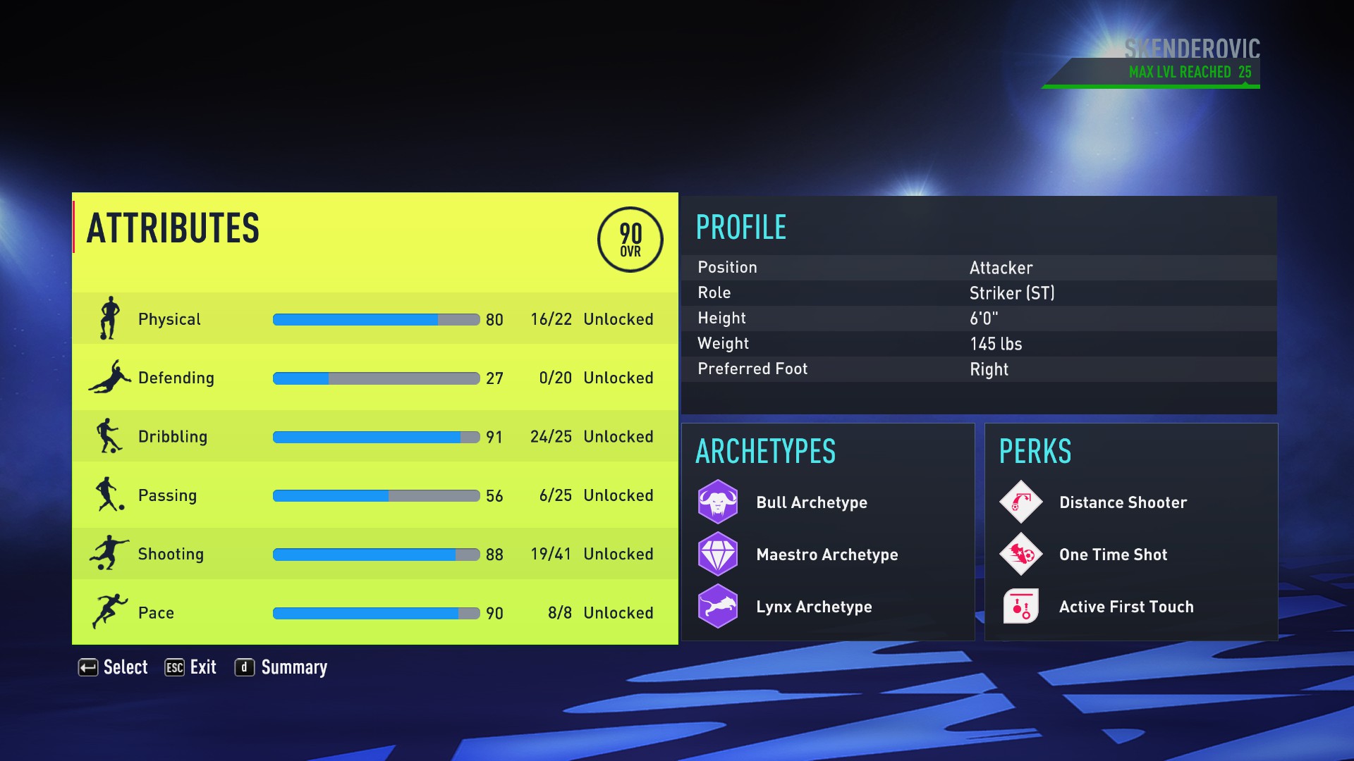 FIFA 22 - How to Reach 90 Rating in Fifa 22 Player Career Mode as a Striker Tips - My current rating - 5DEEA88