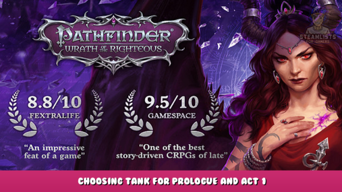 Pathfinder: Wrath of the Righteous – Choosing Tank for Prologue and Act 1 1 - steamlists.com