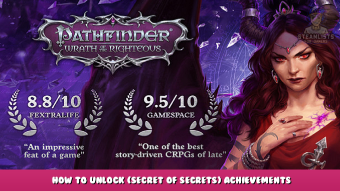 Pathfinder: Wrath of the Righteous – How to Unlock (Secret of Secrets) Achievements Guide 1 - steamlists.com