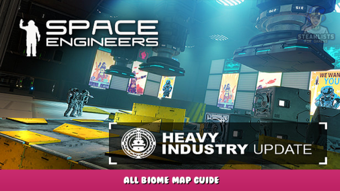 Space Engineers – All Biome Map Guide 1 - steamlists.com