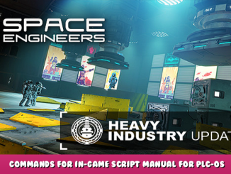 Space Engineers – Commands for In-Game Script Manual for PLC-OS Guide 1 - steamlists.com