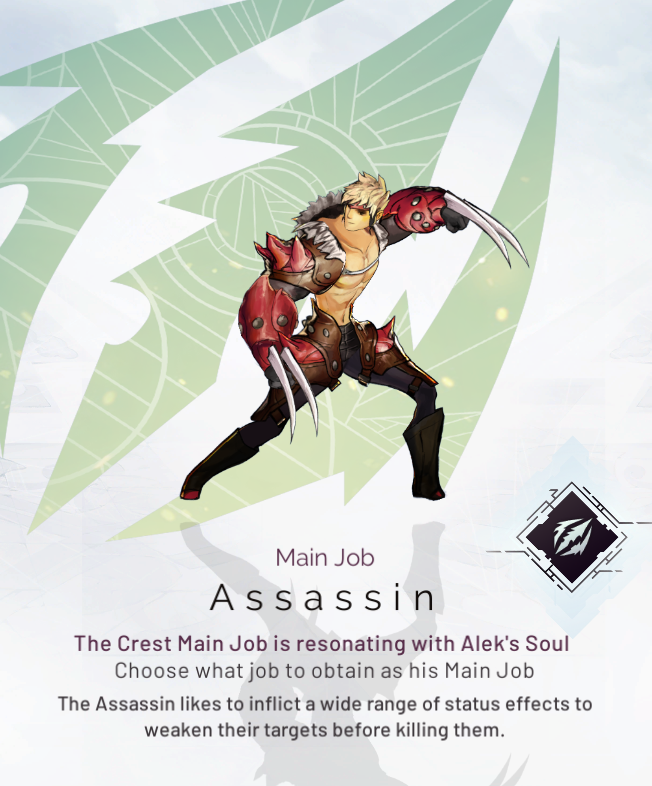 Astria Ascending - Best Class for Alek - Basic Character Information - Assassin - 15B4072