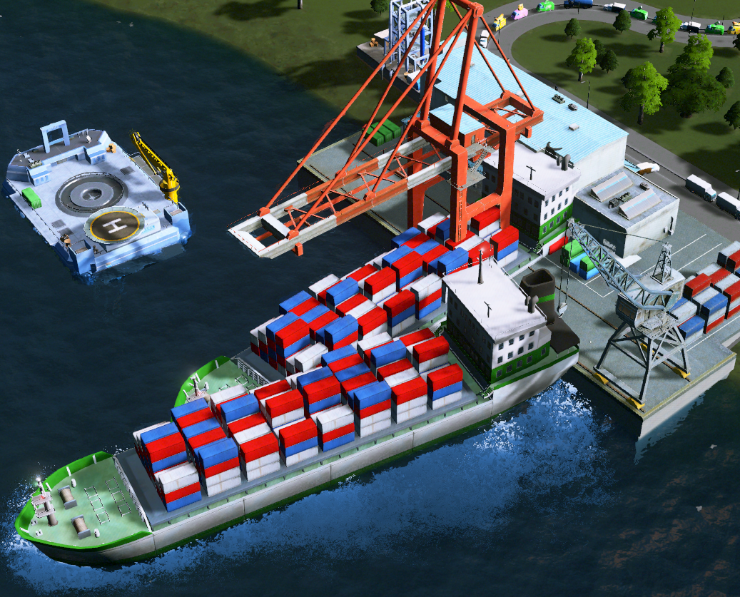 Cities: Skylines - Industries and Supply Chain - Overview Guide - Cargo Transportation Options and Traffic Tips - 0411E74