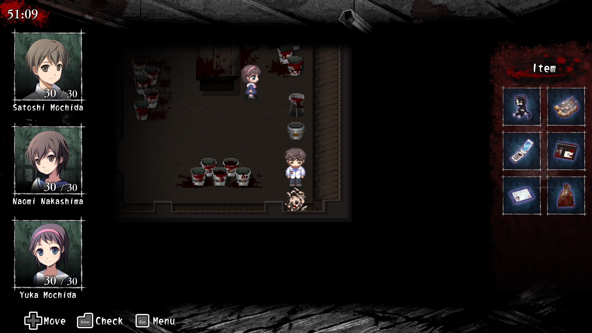 Corpse Party (2021) - How to Find All Name Tags - Endings Guide - Chapter 5 - Name Tags #22-40 - 0190572