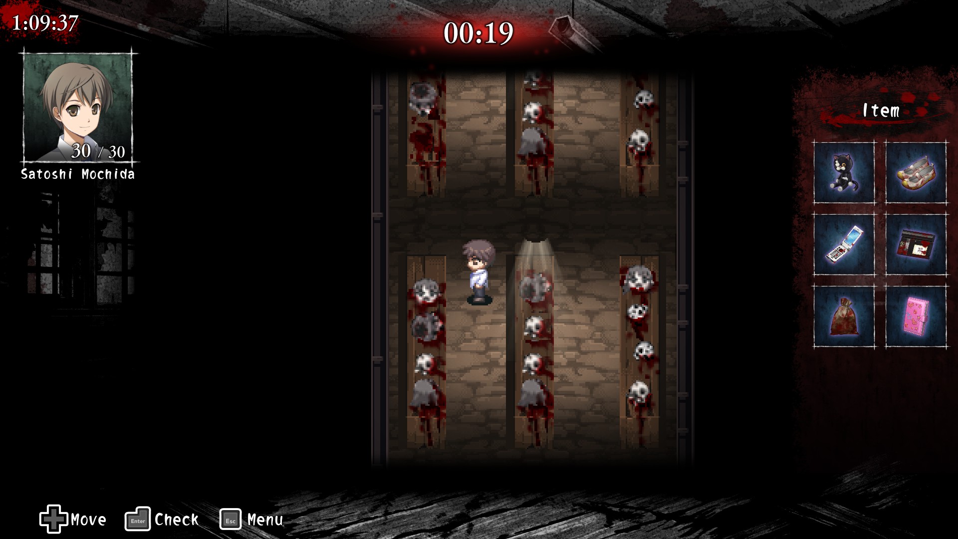 Corpse Party (2021) - How to Find All Name Tags - Endings Guide - Chapter 5 - Name Tags #22-40 - 46DF1F6